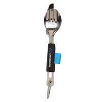 lifeventure knife fork spoon titanium silver