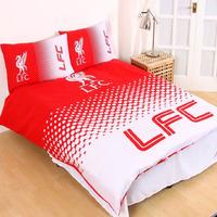 Liverpool Fc Fade Double Duvet Cover And Pillowcase Set