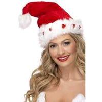 Light Up Santa Hat