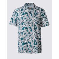 Limited Edition Pure Cotton Slim Fit Printed Shirt