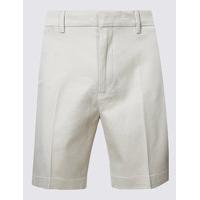 Limited Edition Cotton Rich Slim Fit Shorts