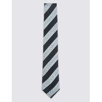 Limited Edition Pure Silk Striped Tie
