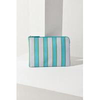 Lilac Striped Pouch, LILAC