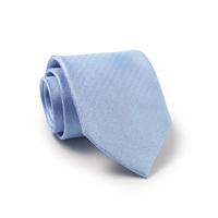 light blue herringbone silk tie savile row