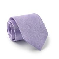 Lilac Birdseye Textured Silk Tie - Savile Row
