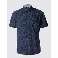 Limited Edition Pure Cotton Slim Fit Printed Shirt