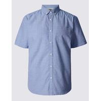 limited edition pure cotton slim fit oxford shirt