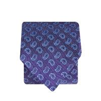 lilac paisley 100 silk tie