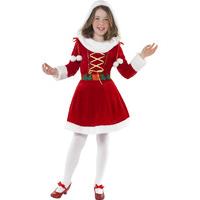 Little Miss Santa - Kids\' Fancy Dress Costume