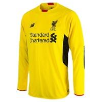 Liverpool Third Goalkeeper Shirt 2015/2016 Yellow