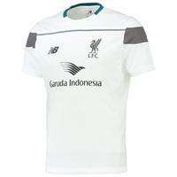 liverpool training top white