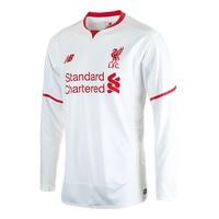 liverpool away shirt 201516 long sleeve white