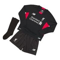 Liverpool Home Infant Goalkeeper Kit 2015/16 Black