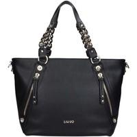 liu jo n17196e0064 shopping bag womens shopper bag in black