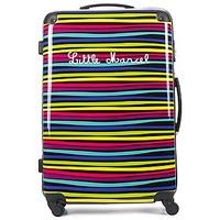little marcel zebras 75 womens hard suitcase in multicolour