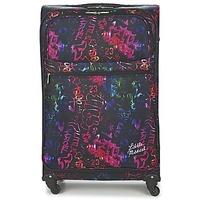 little marcel mia 76 womens soft suitcase in multicolour