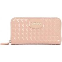 liu jo a17044e0004 wallet accessories pink womens purse wallet in pink