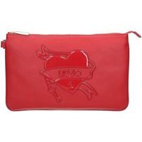 liu jo a17185e0140 clutch womens bag in red