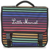 Little Marcel CARAMEL 38 CM girls\'s Briefcase in Multicolour