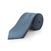 Limehaus Teal Self Stripe Tie 0 Bright Blue