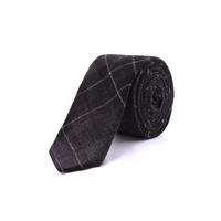 Limehaus Grey Check Tie 0 Grey