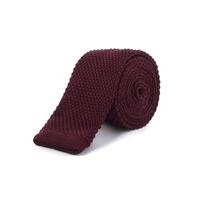 Limehaus Red Knitted Tie 0 RED