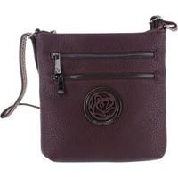 lisa kay havana womens shoulder bag in purple