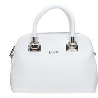 liu jo n17083e0087 shopping bag womens shopper bag in white