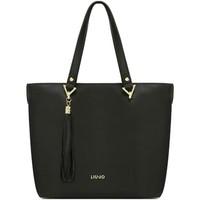 liu jo a17098e0031 shopper accessories black womens shopper bag in bla ...