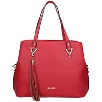 liu jo a17097e0031 shopping bag womens shopper bag in red