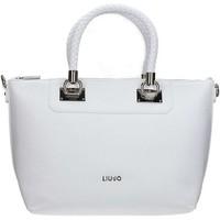 liu jo n17094e0087 shopping bag womens shopper bag in white