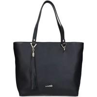 liu jo a17098e0031 shopping bag womens shopper bag in black