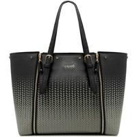 liu jo n17234e0204 shopper accessories black womens shopper bag in bla ...