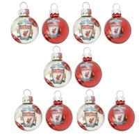 Liverpool Xmas Logo Baubles