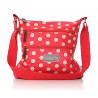 Lisa Buckridge Dotty Red Oilcloth Small Sling Bag