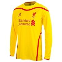Liverpool Away Shirt 2014/15 Long Sleeve