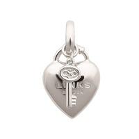 Links of London - Sterling Silver Heart Padlock Charm