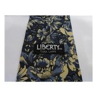 Liberty Tie Blue & Cream Floral Design