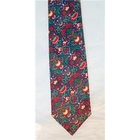 Liberty Tie 100% Silk Red Floral