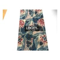 liberty tana lawn tie in teal and crimson