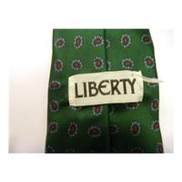 Liberty Forest Green Patterened Tie