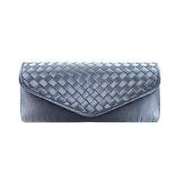 lizzie lee weave clutch bag