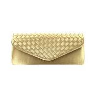 lizzie lee weave clutch bag