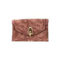 lizzie lee large oval clasp clutch