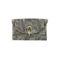 Lizzie lee large oval clasp clutch