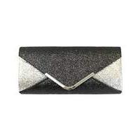 lizzie lee glitter clutch bag