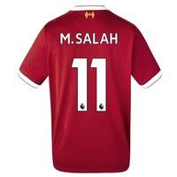 Liverpool Home Shirt 2017-18 - Kids with M.Salah 11 printing, Red