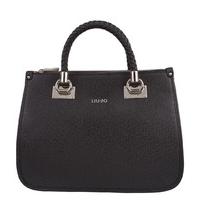 Liu Jo-Hand bags - Shopping Medium Quadrata Anna - Black
