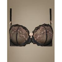 Limited Collection Lace Padded Balcony Bra A-E