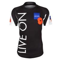 live on rugby shirt black